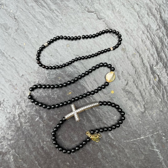 Beaded Bracelet cross set - Picture 3 of 3